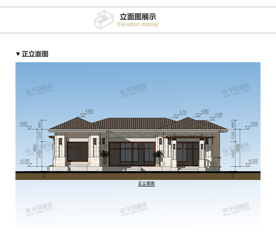 鄉(xiāng)下建房一層別墅戶型圖及效果圖，時尚又實惠